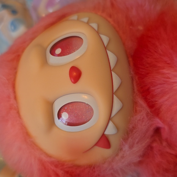 Labubu Big Into Energy - Love Red Pink New With Box Unsealed Authentic Popmart - Picture 3 of 8